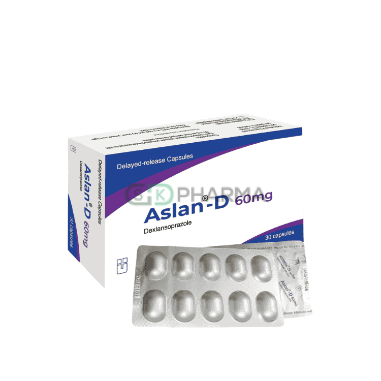 Aslan-D Capsule 60 mg (Dexlansoprazole)
