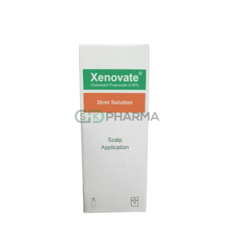 Xenovate Scalp Solution 0.05% (Clobetasol Propionate)