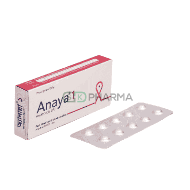 Anaya Tablet 1 mg (Anastrozole)