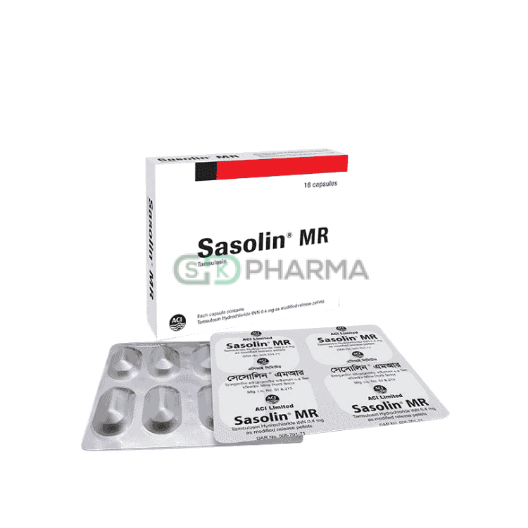 Sasolin MR Capsule 0.4 mg (Tamsulosin Hydrochloride)