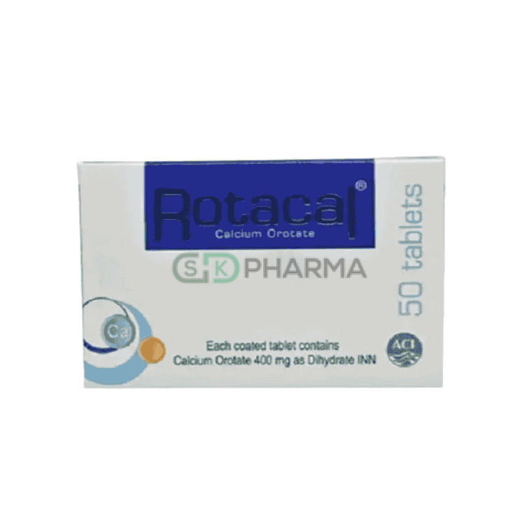 Rotacal Tablet 400 mg (Calcium Orotate)