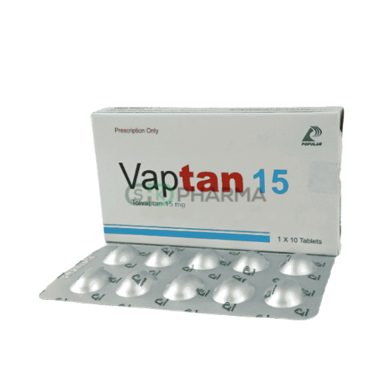 Vaptan Tablet 15 mg (Tolvaptan)