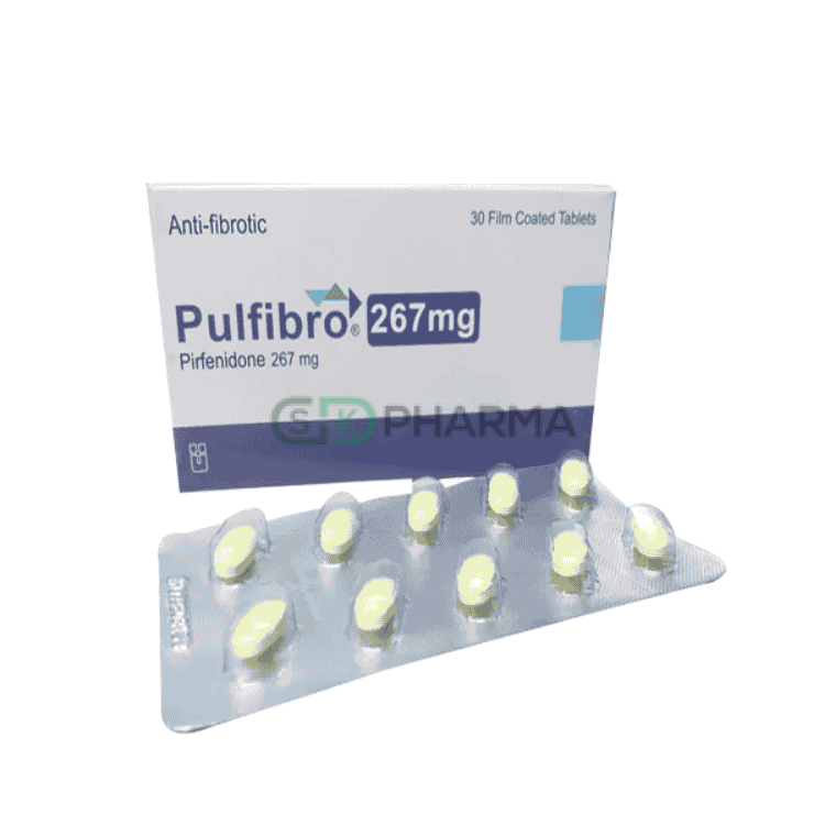 Pulfibro Tablet 267 mg (Pirfenidone)