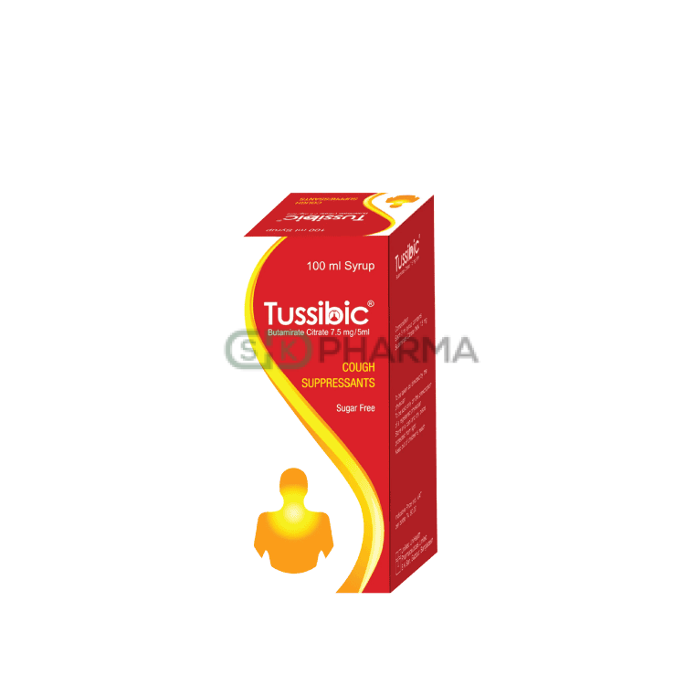 Tussibic Syrup 7.5 mg/5 ml (Butamirate Citrate)
