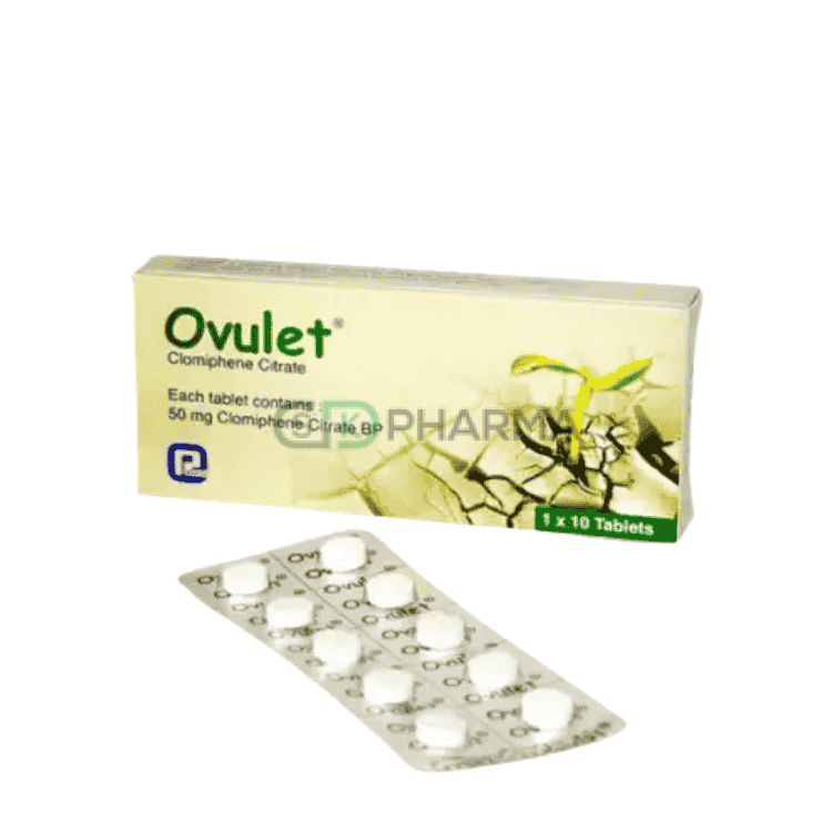 Ovulet Tablet 50 mg (Clomiphene Citrate)