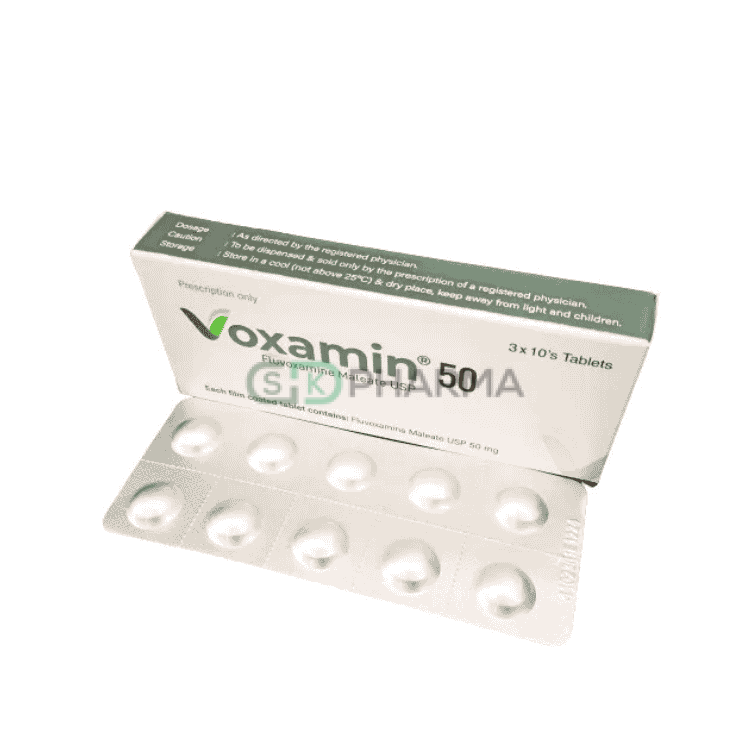 Voxamin Tablet 50 mg (Fluvoxamine Maleate)