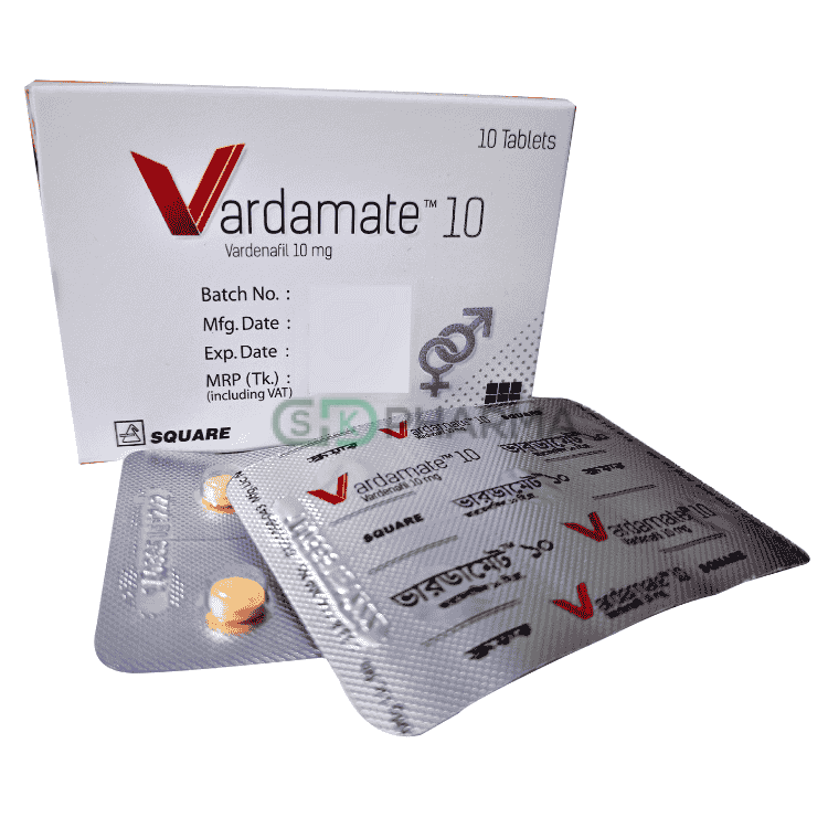 Vardamate Tablet 10 mg (Vardenafil)