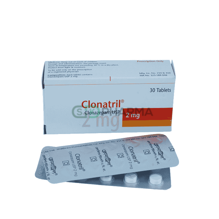 Clonatril Tablet 2 mg (Clonazepam)