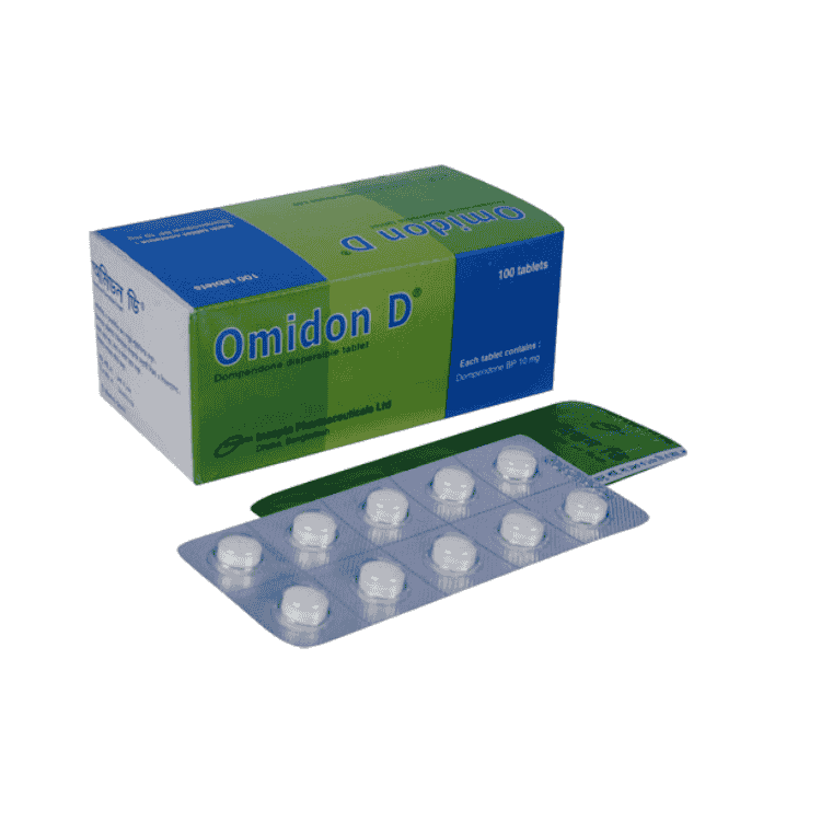 Omidon D Tablet 10 mg (Domperidone Maleate)