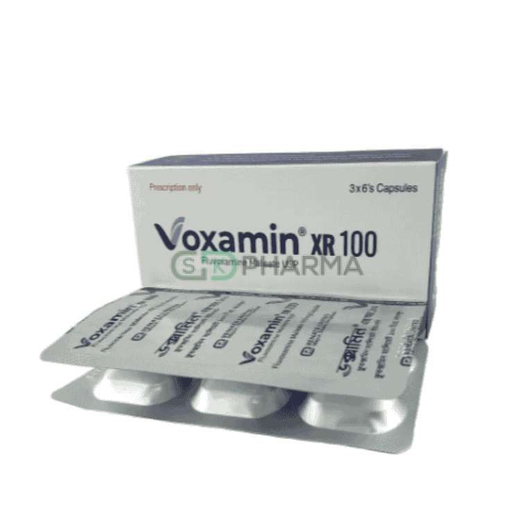 Voxamin XR Capsule 100 mg (Fluvoxamine Maleate)