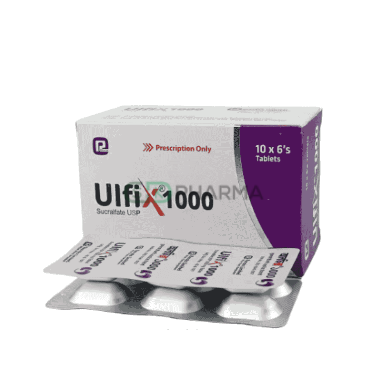 Ulfix Tablet 1000 mg (Sucralfate)
