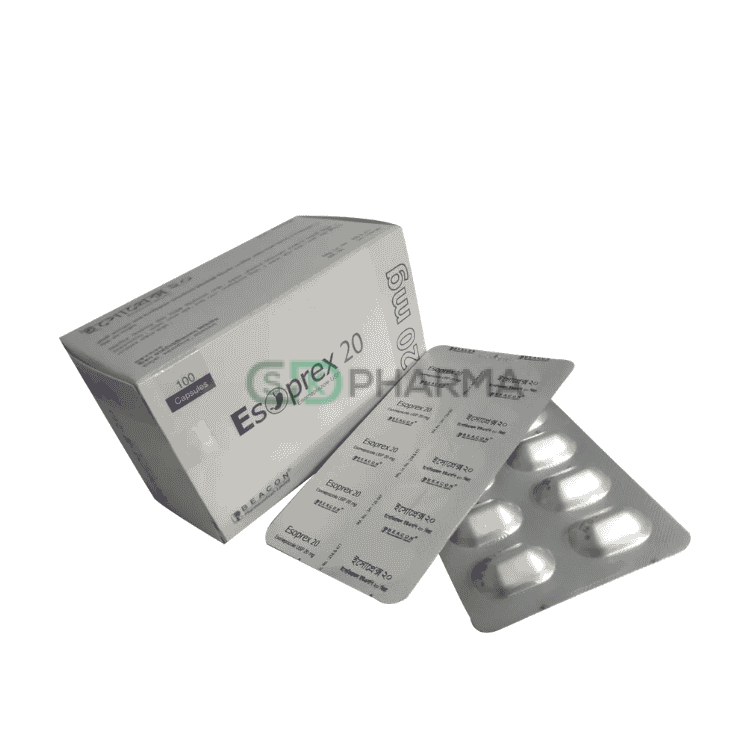 Esoprex Capsule 20 mg (Esomeprazole)