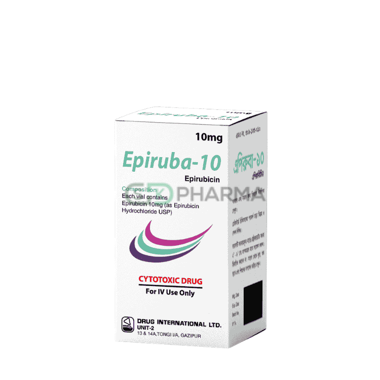Epiruba Injection 2 mg/ml (Epirubicin Hydrochloride)