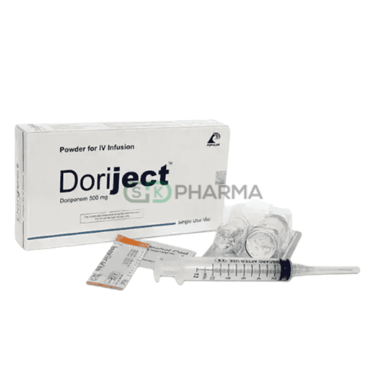Doriject Injection 500 mg/vial (Doripenem)