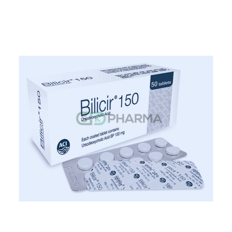 Bilicir Tablet 150 mg (Ursodeoxycholic Acid)