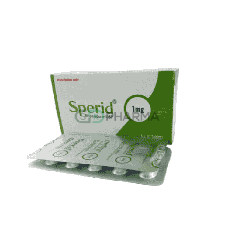 Sperid Tablet 1 mg (Risperidone)