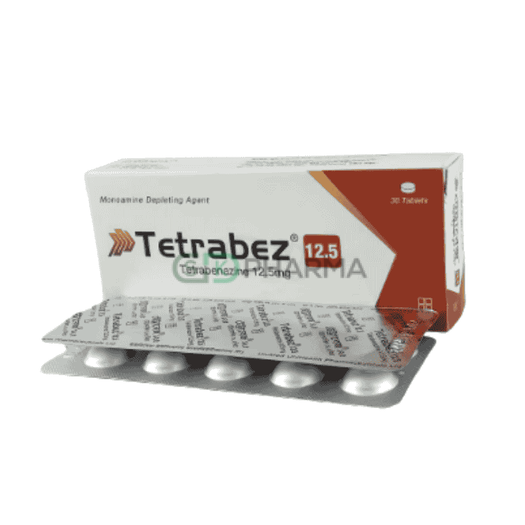 Tetrabez Tablet 12.5 mg (Tetrabenazine)