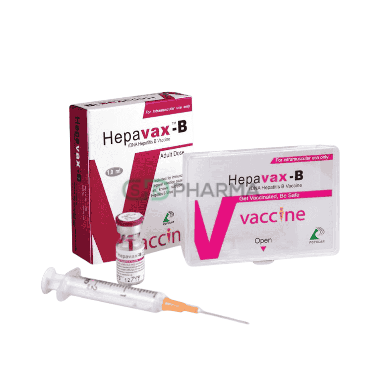 Hepavax-B Injection 20 mcg/ml (Hepatitis B Vaccine [rDNA])