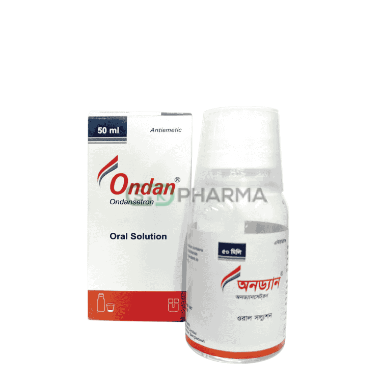 Ondan Oral Solution 4 mg/5 ml (Ondansetron)