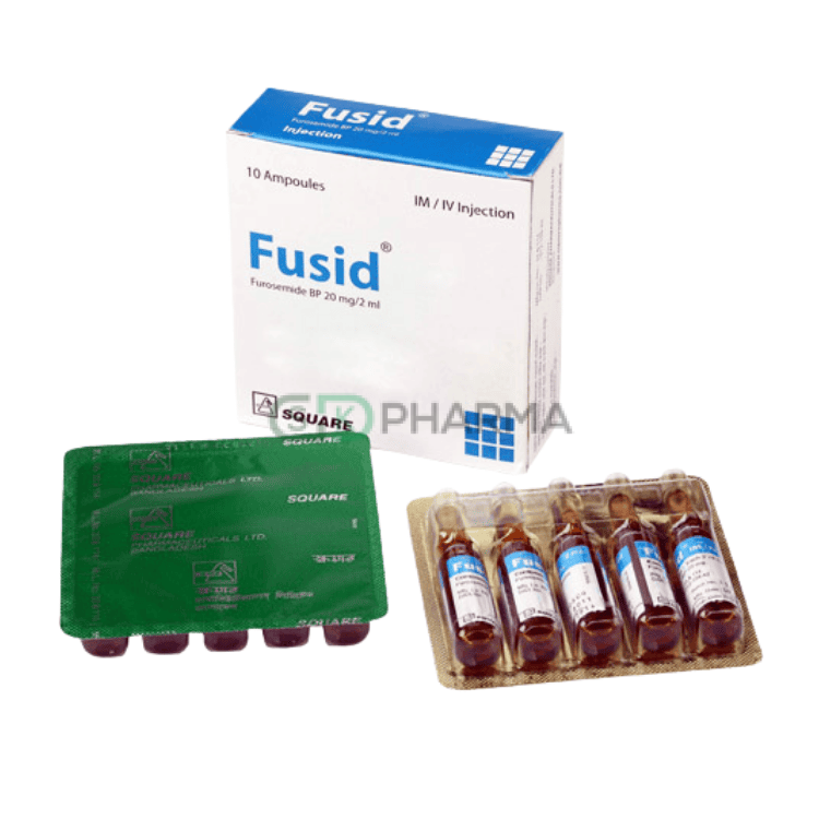 Fusid Injection 20 mg/2 ml (Furosemide)