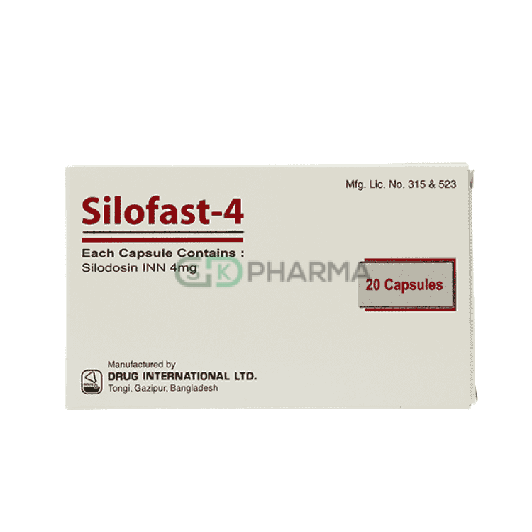 Silofast Capsule 4 mg (Silodosin)