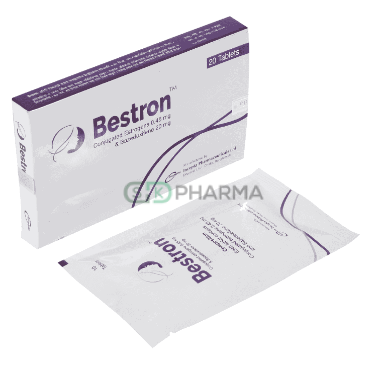 Bestron Tablet 0.45 mg+20 mg (Conjugated Estrogen + Bazedoxifene)