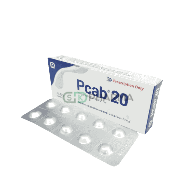 Pcab Tablet 20 mg (Vonoprazan)