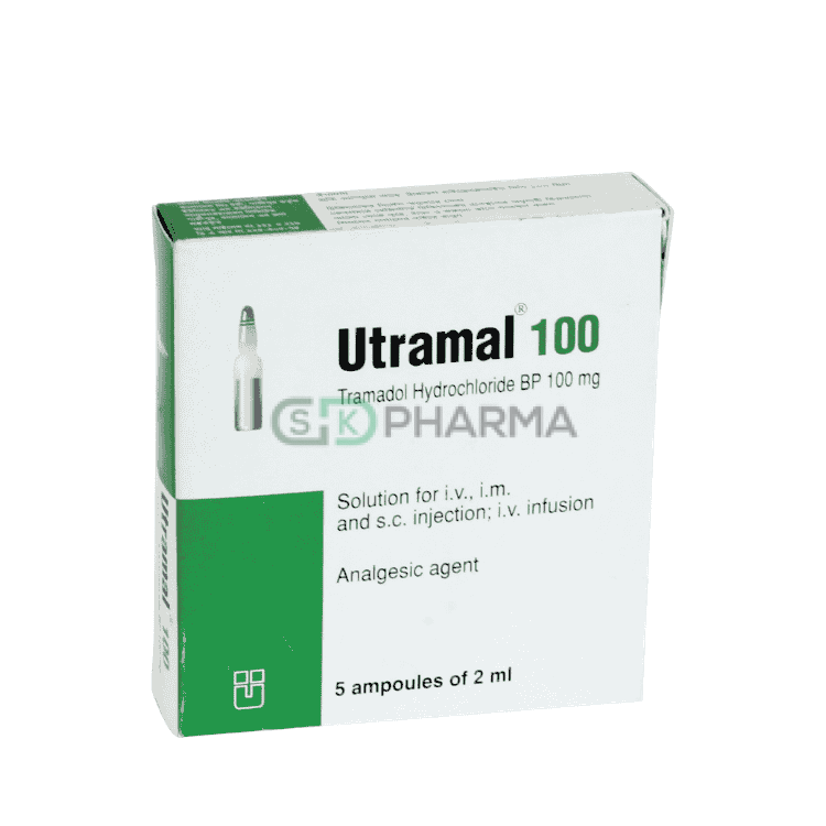 Utramal Injection 100 mg/2 ml (Tramadol Hydrochloride)