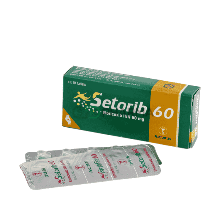 Setorib Tablet 60 mg (Etoricoxib)
