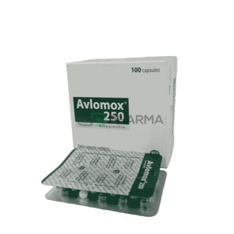 Avlomox Capsule 250 mg (Amoxicillin Trihydrate)