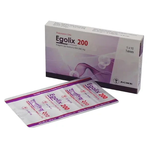 Egolix Tablet, Elagolix Sodium 200 mg