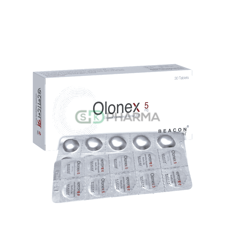 Olonex Tablet 5 mg (Olopatadine Hydrochloride)
