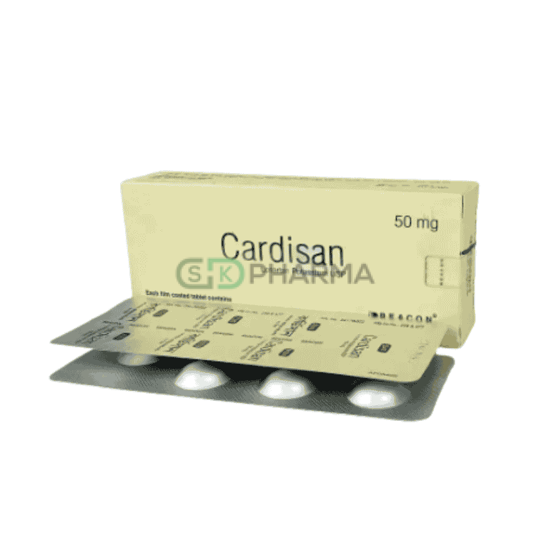 Cardisan Tablet 50 mg (Losartan Potassium)
