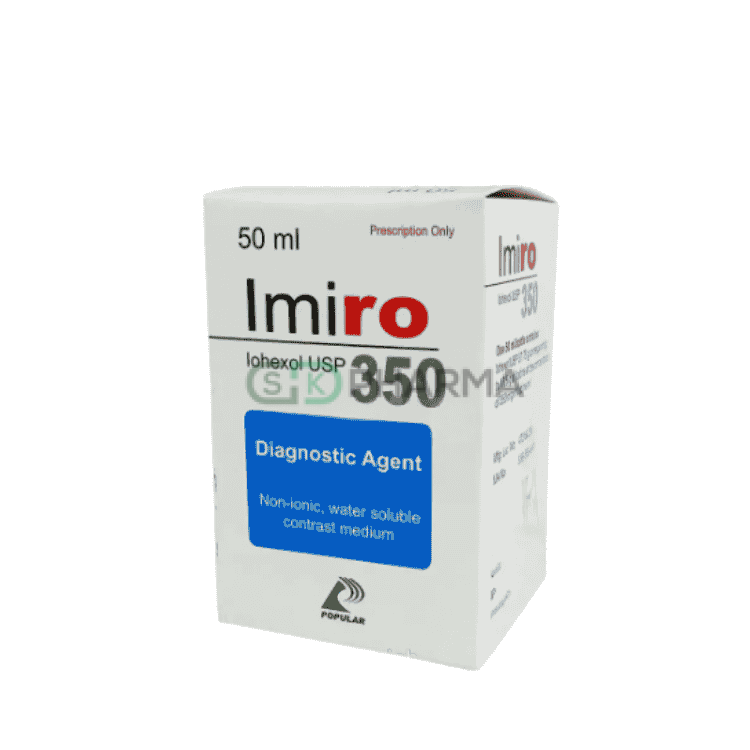 Imiro Injection 350 mg/ml (Iohexol)