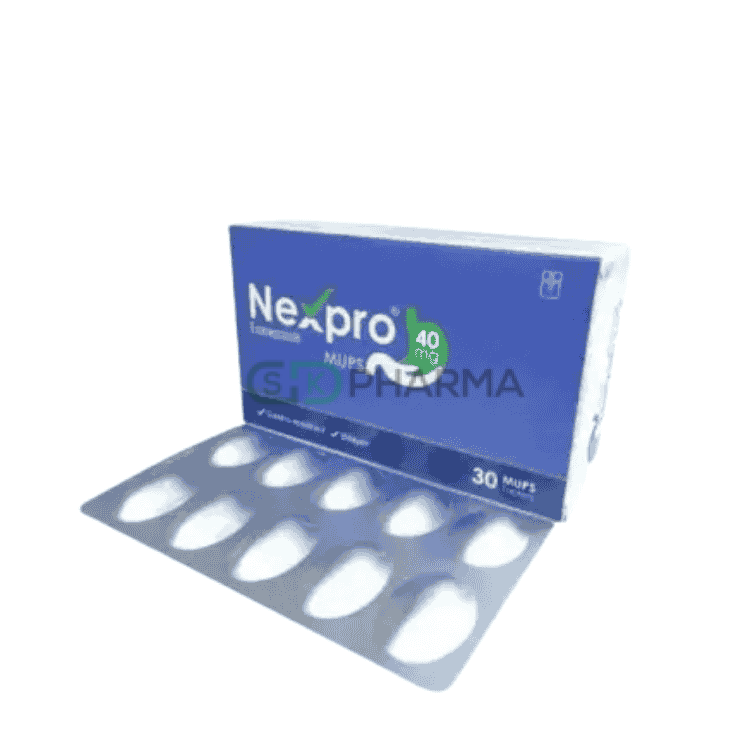 Nexpro MUPS Tablet 40 mg (Esomeprazole (MUPS preparation))